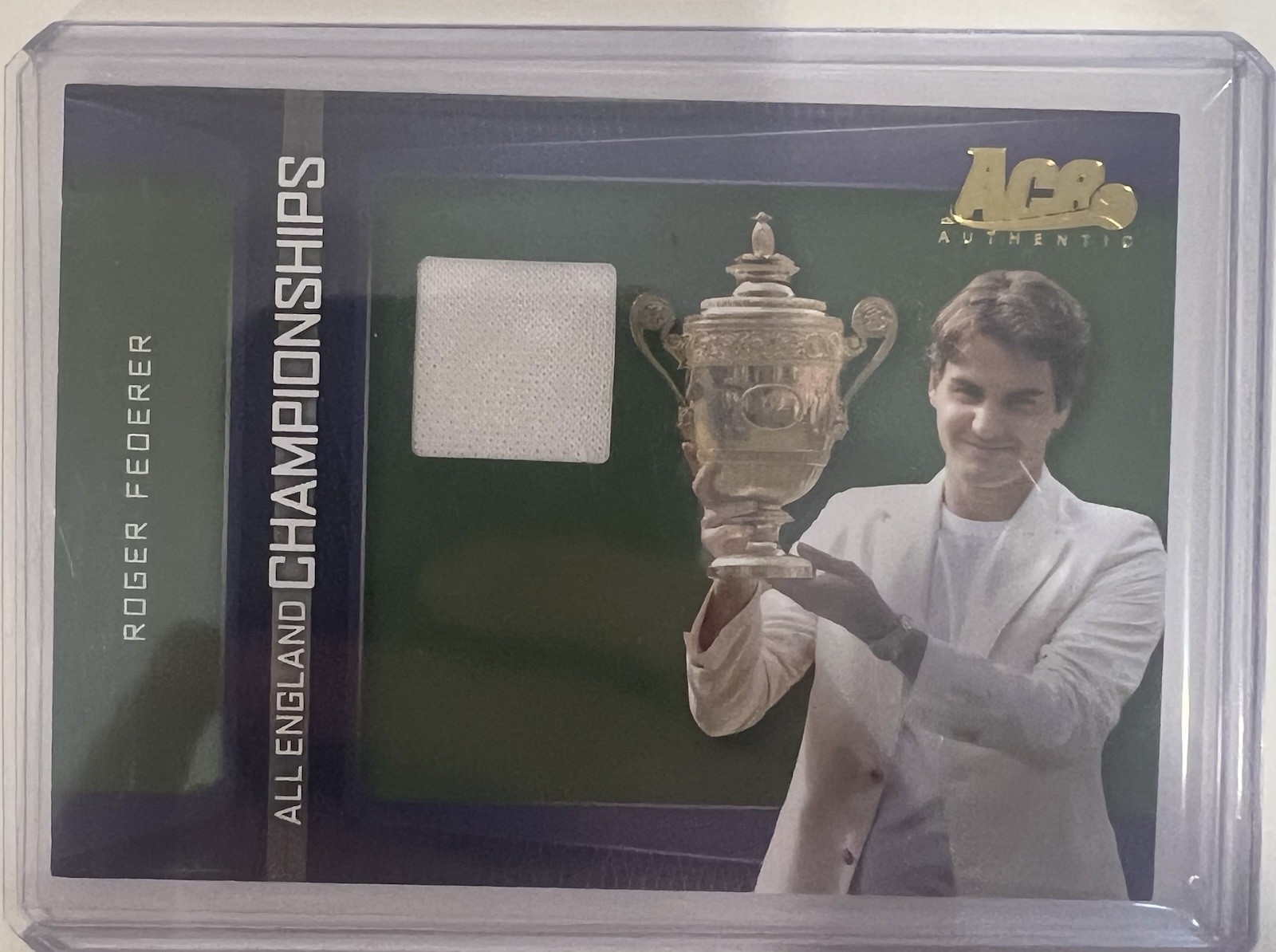 2007 Ace Authentic All England Championships - Roger Federer #EC-3 Jersey (MEM)