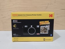 KODAK Instant 2-in-1 Camera Printer Combo With 60 cartridge Sheets