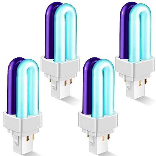  Pack1050 7W Replacement Bulb, Upgraded 2 Color Bug Zapper B