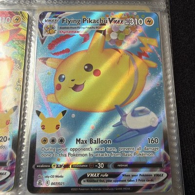 Chubby Flying Pikachu Vmax | eBay