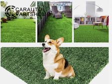 16x6.6ft Artificial Grass Mat Synthetic Landscape Fake Lawn Pet Dog Turf Garden 