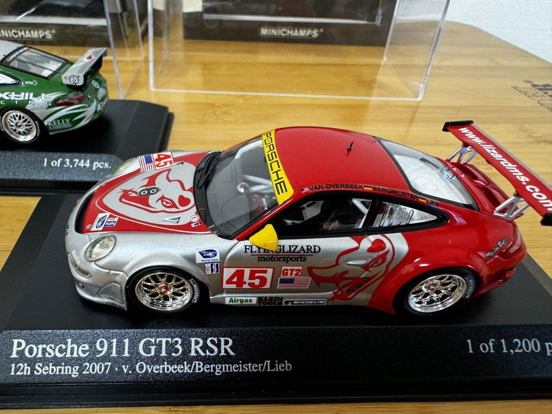 Minichamps Porsche 911 GT3 RSR & GT3 Cup Set 1/43 Scale Minichamps Porsche 911 GT3 RSR & GT3 Cup Set 1/43 Scale