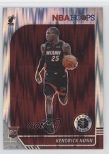 2019-20 NBA Hoops Premium Stock Rookie Variation Flash Prizm Kendrick Nunn 0wc9