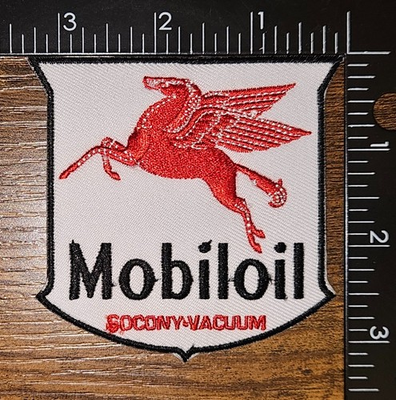 #ad #ad Mobil Oil Socony Vacuum Oil amp; Gas Petroleum Patch $19.99