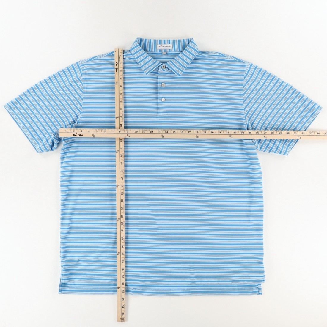 Peter Millar King Mesh Performance Stretch Stripe… - image 3