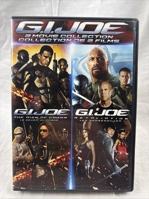G.I. Joe: The Rise of Cobra/G.I. Joe: Retaliation (DVD, 2016)