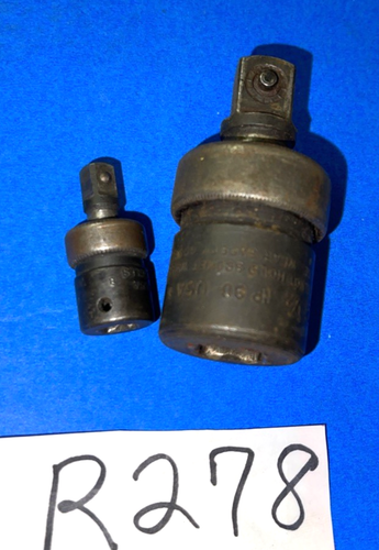 SNAP-ON TOOLS 2 PIECE 1/4, 1/2 DRIVE UNIVERSAL IMPACT JOINTS IPM800A, IP80C - Picture 12 of 14
