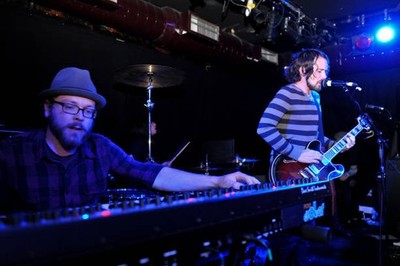 Joe Lester Brian Aubert of Silversun Pickups perfom stage at Camde- Old Photo