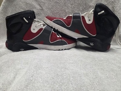 Adidas Originals Roundhouse Mid Mens Size 12 Black Red White Retro
