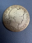 UNITED STATES 1913 - NO MINT MARK BARBER QUARTER VG OR BETTER CONDITION*