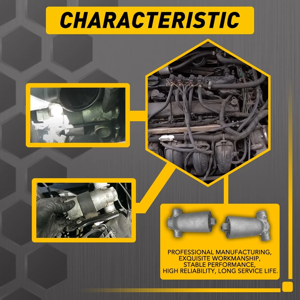 FOR BMW E36 E46 E39 E83 E60 E85 323 325 328 330I M3 IAC Idle Air Control Valve E - Image 4 of 4