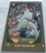 2011 Bowman Draft Baseball Josh Collmenter Arizona Diamondbacks Gold Rookie #23