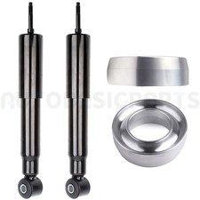 For 1994-2001 Dodge Ram 1500 2wd 2 Front Struts Shocks Leveling Lift Kit