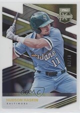 2020 Elite Extra Edition Prime Numbers Gold Die-Cut 3/10 Hudson Haskin #39 4z8