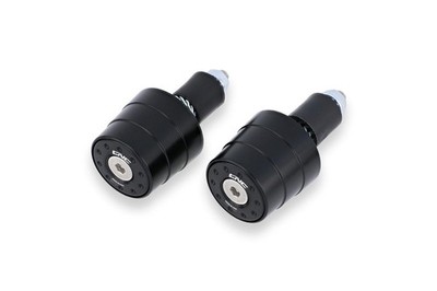 HANDLEBAR ENDS BI-COLOR CNC RACING FOR DUCATI SCRAMBLER 800 FULL THROTTLE 2015-2