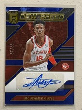Mouhamed Gueye 2023-24 Panini Elite /25 Blue New Breed RC Auto Autograph Rookie