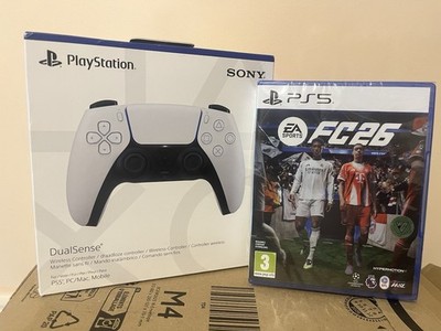 PS5 DualSense Wireless Controller + EA Sports FC 26 Bundle | Brandneu