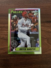 2025 Topps Chrome - 1990 Topps Baseball Bryce Harper #90CB-12 NM