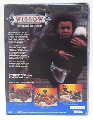 Tonka 1988 Willow Movie HEROIC COLLECTOR SET #1 with 3 Tonka 1988 Willow Movie HEROIC COLLECTOR SET #1 with 3