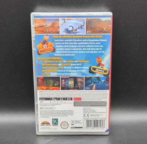 Nintendo Switch Spiel: Moorhuhn Kart 4 Neu/Sealed - Picture 2 of 3