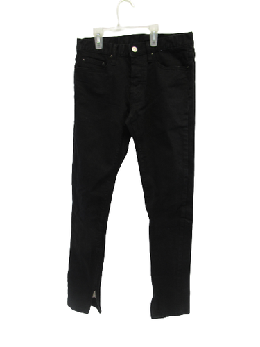 MNML Black Skinny Fit Jeans Men's Size 