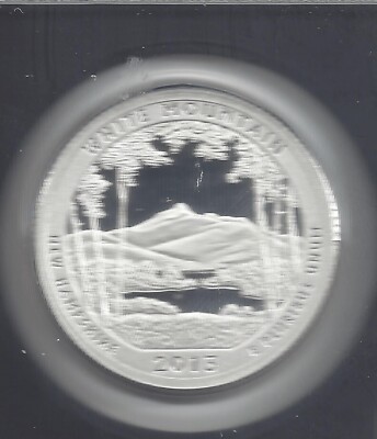 2013 S Silver Proof WHITE MOUNTAIN ATB Quarter - 90% Silver