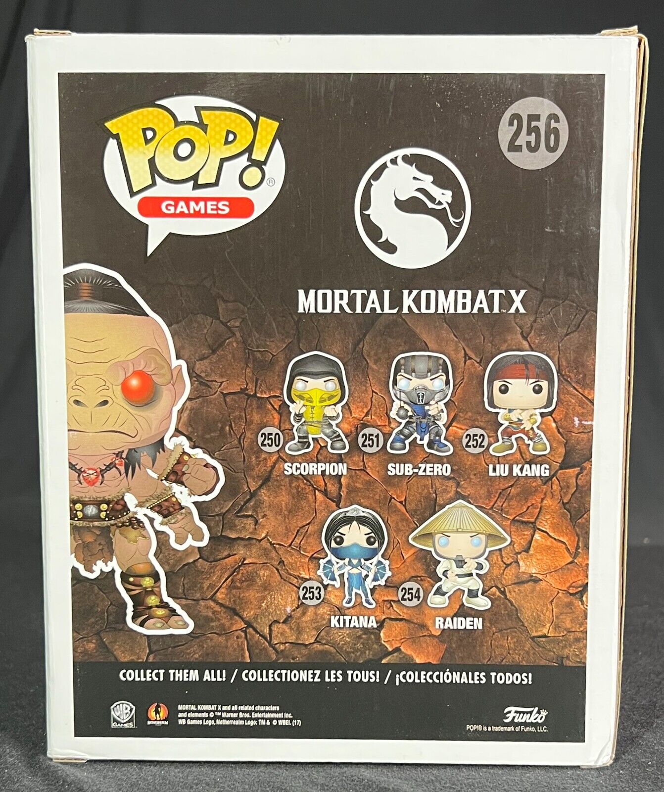 Funko Pop! Vinyl Super 6: Mortal Kombat - Goro (6 inch) - GameStop (GS)  (Exclusive) #256 *TRADE IN YOUR OLD GAMES FOR CSH OR CREDIT HERE for Sale  in