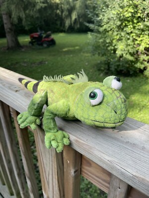 GANZ Webkinz Iguana Lizard Chameleon Plush Stuffed Animal Toy 16