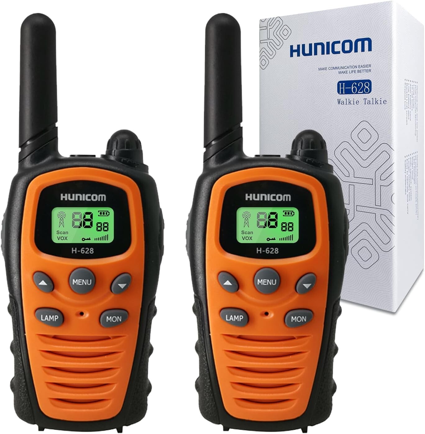 Talkie Walkie Enfants et Adultes pour Randonnée en Forêt - Radio Longue Portée Étanche IPX4