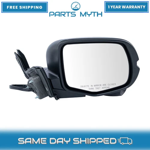 NEW Mirror Power Heated Camera Paint to Match RH Side For 2016-2018 Honda Pilot