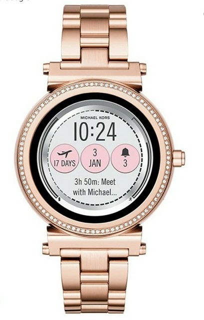 touch screen michael kors watch women's