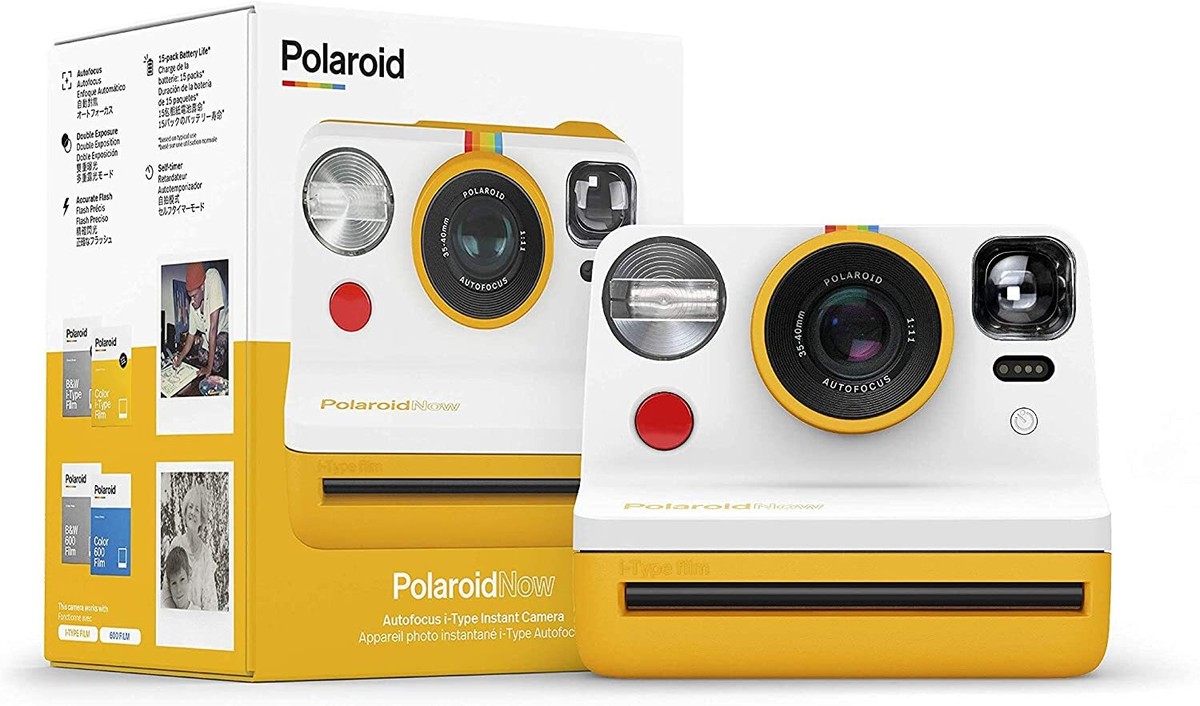 Polaroid Now Instant Film Camera 9031 - Yellow for sale online | eBay