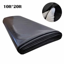 10ft*20ft Fish Pond Liners HDPE Gardens Waterproof Pond Liner Thickness 0.3MM