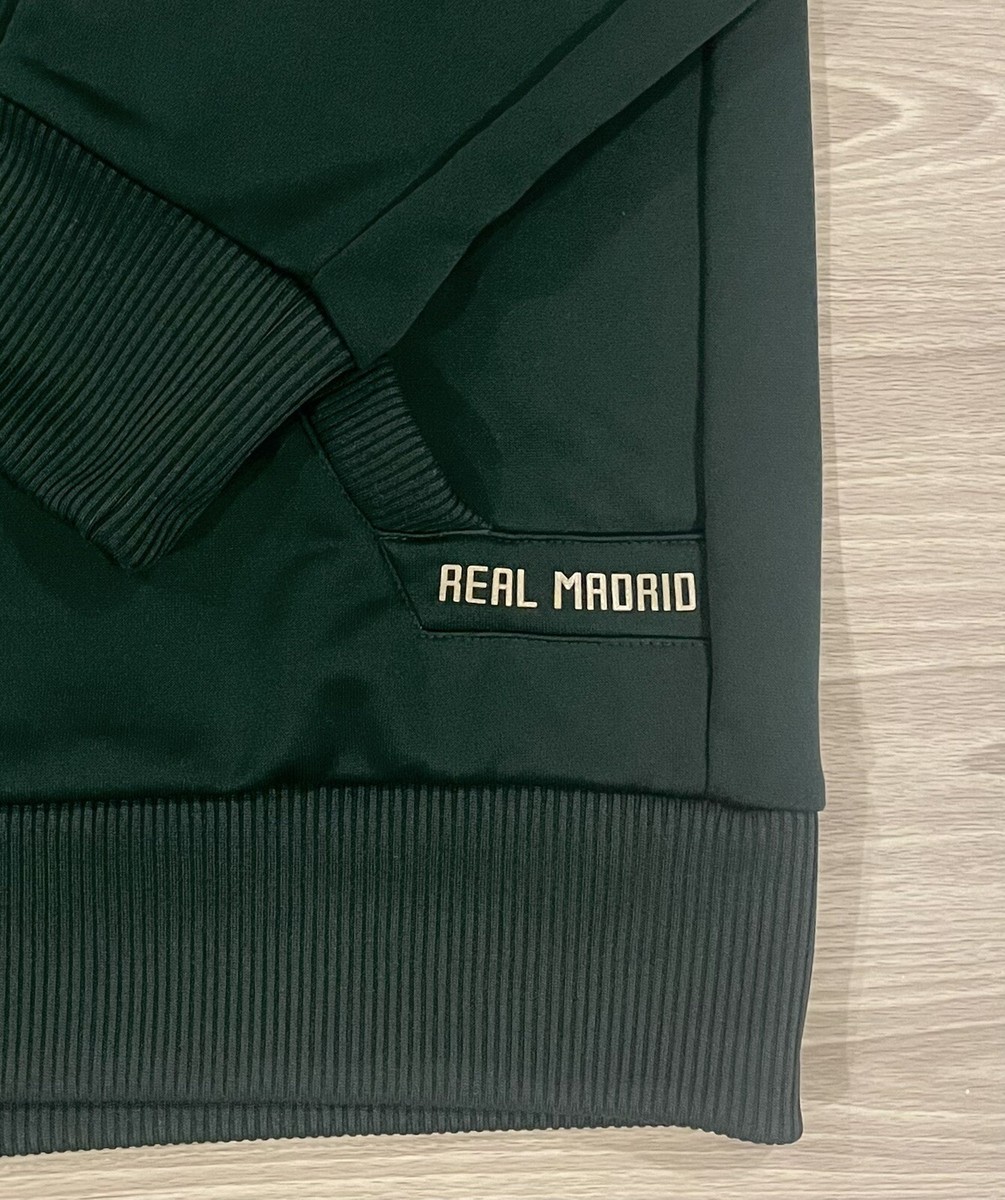 Adidas 2012/13 FC Real Madrid Track Soccer Jacket Green La Liga