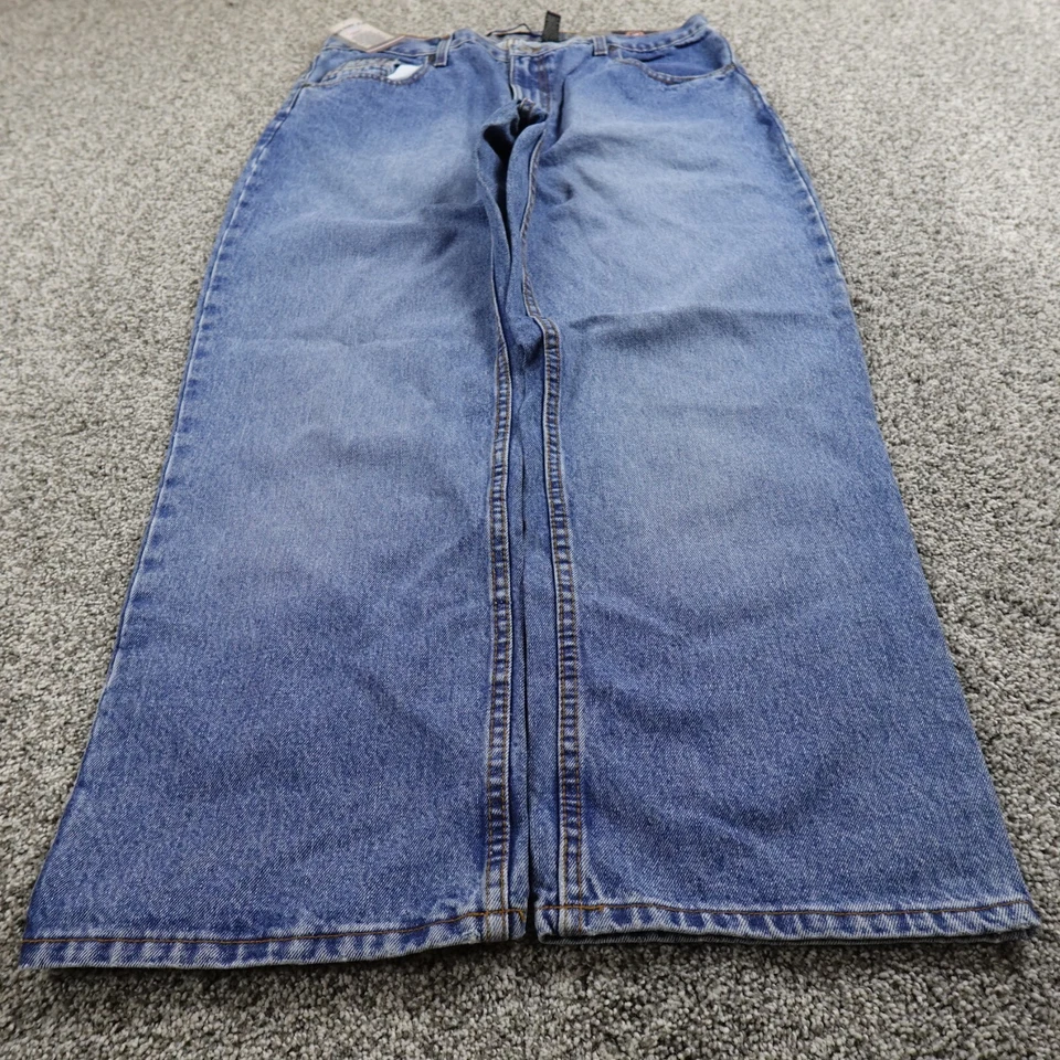 VTG US Polo Assn Jeans Mens 36X30 Blue Denim Flag Wide Leg Baggy Skate 90s Y2K - Image 2 of 4