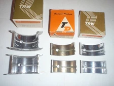 .010 Main Bearing Set 1940s IHC Tractor Farmall M MV McCormick-Deering T6 IU6 W6