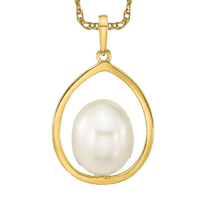 Belleza Moda Collares y colgantes de perlas Blanco