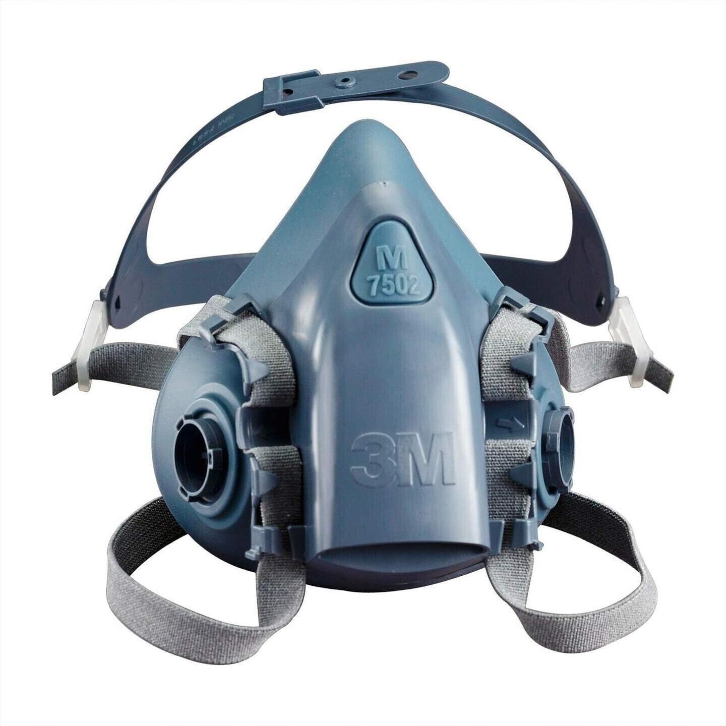 3M 7502 37082 Cool Flow Reusable Half FACE MASK Respirator Facepiece MEDIUM