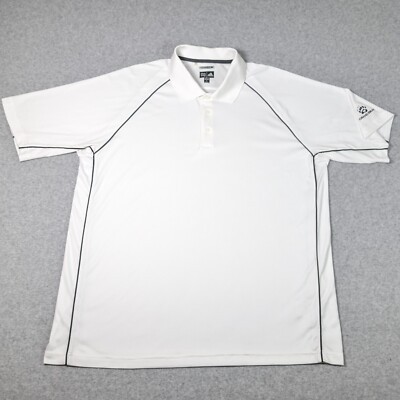 Adidas Climacool Polo Shirt Mens XL Grand Bear Golf Short Sleeve