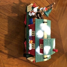 Brand New , New Bright Holiday Express Dillards BEARS Caboose