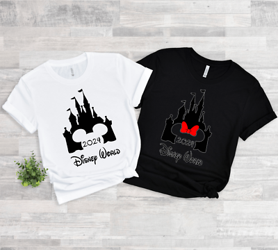 2024 NEW DISNEY CASTLE FAMILY VACATION T-SHIRTS ALL SIZES\u0026 COLORS Disney  World | eBay