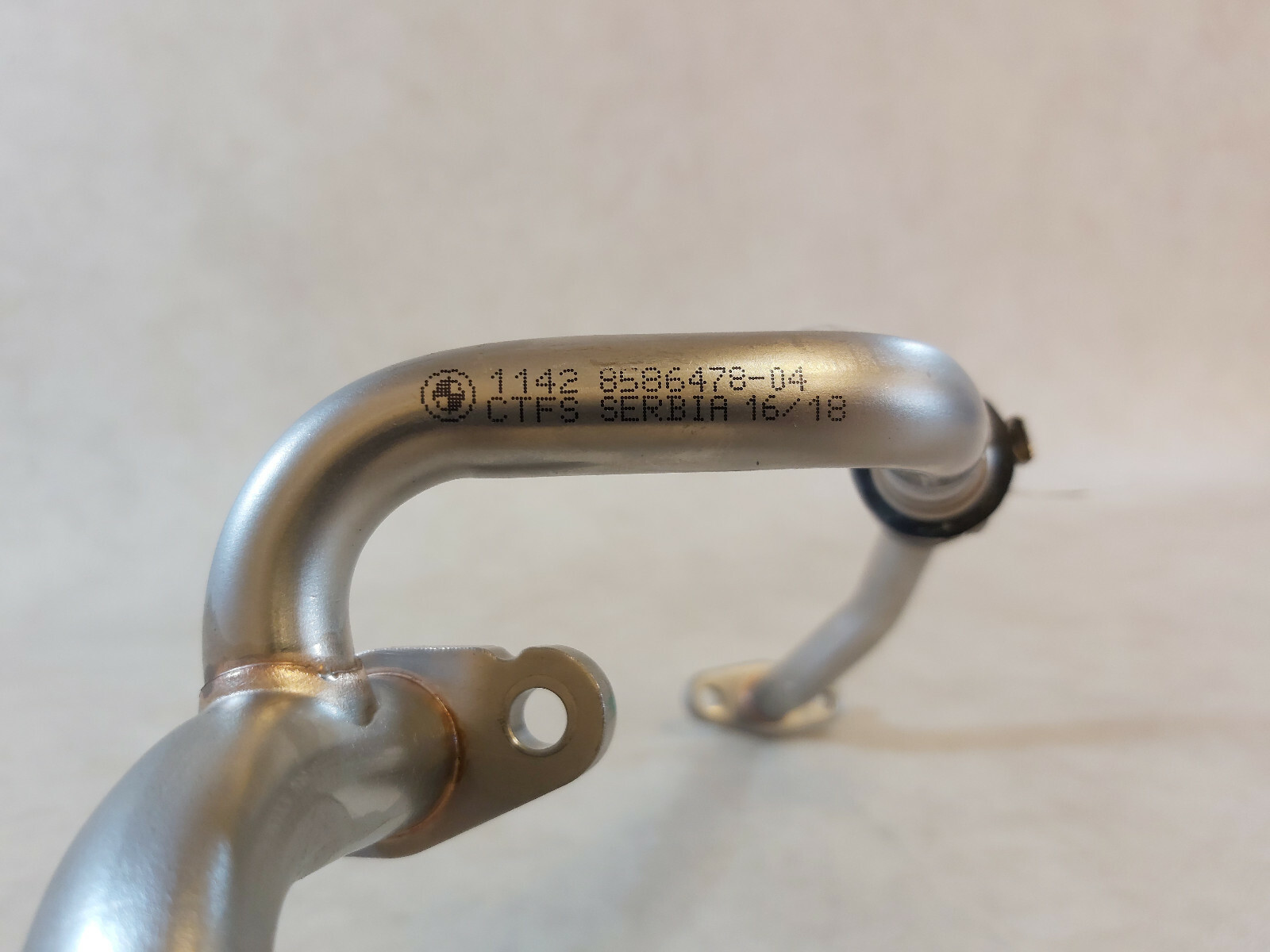 Genuine BMW F45 F46 F48 F39 Mini Return Pipe for Exchange 