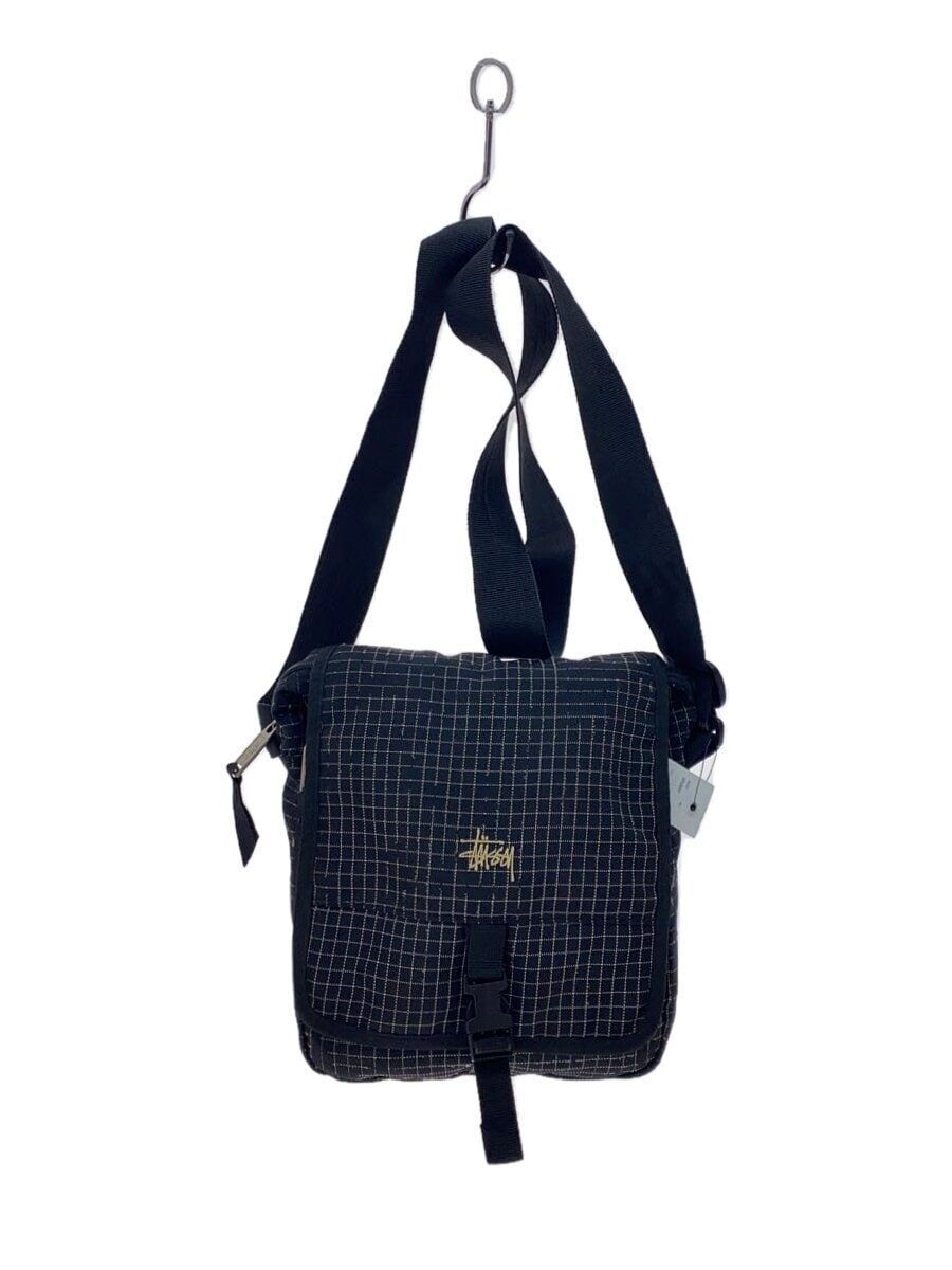STUSSY shoulder bag 90s black check Used | eBay STUSSY shoulder bag 90s black check Used | eBay