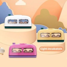 8 Egg Incubator Automatic Chicken Quail Chick Hatcher Incubator for Hatching Egg