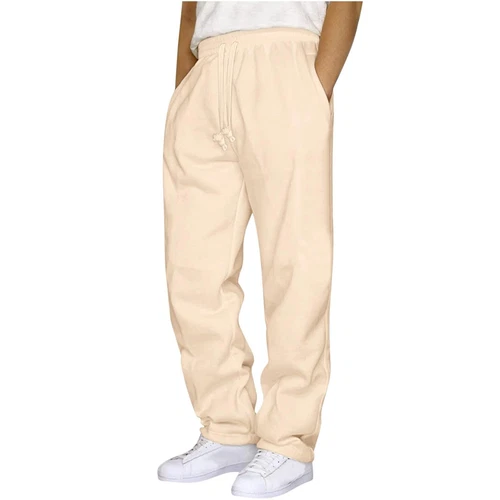 Pantalone uomo casual estivo sport outdoor elastico in vita lungo con taschino - Foto 7 di 35