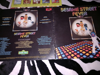 LP Sesame Street Fever POLYDOR
