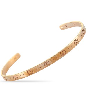 gucci icon bracelet gold