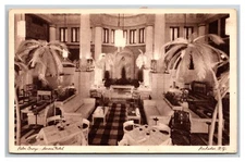 Palm Lounge Seneca Hotel Rochester New York NY UNP WB Postcard N23