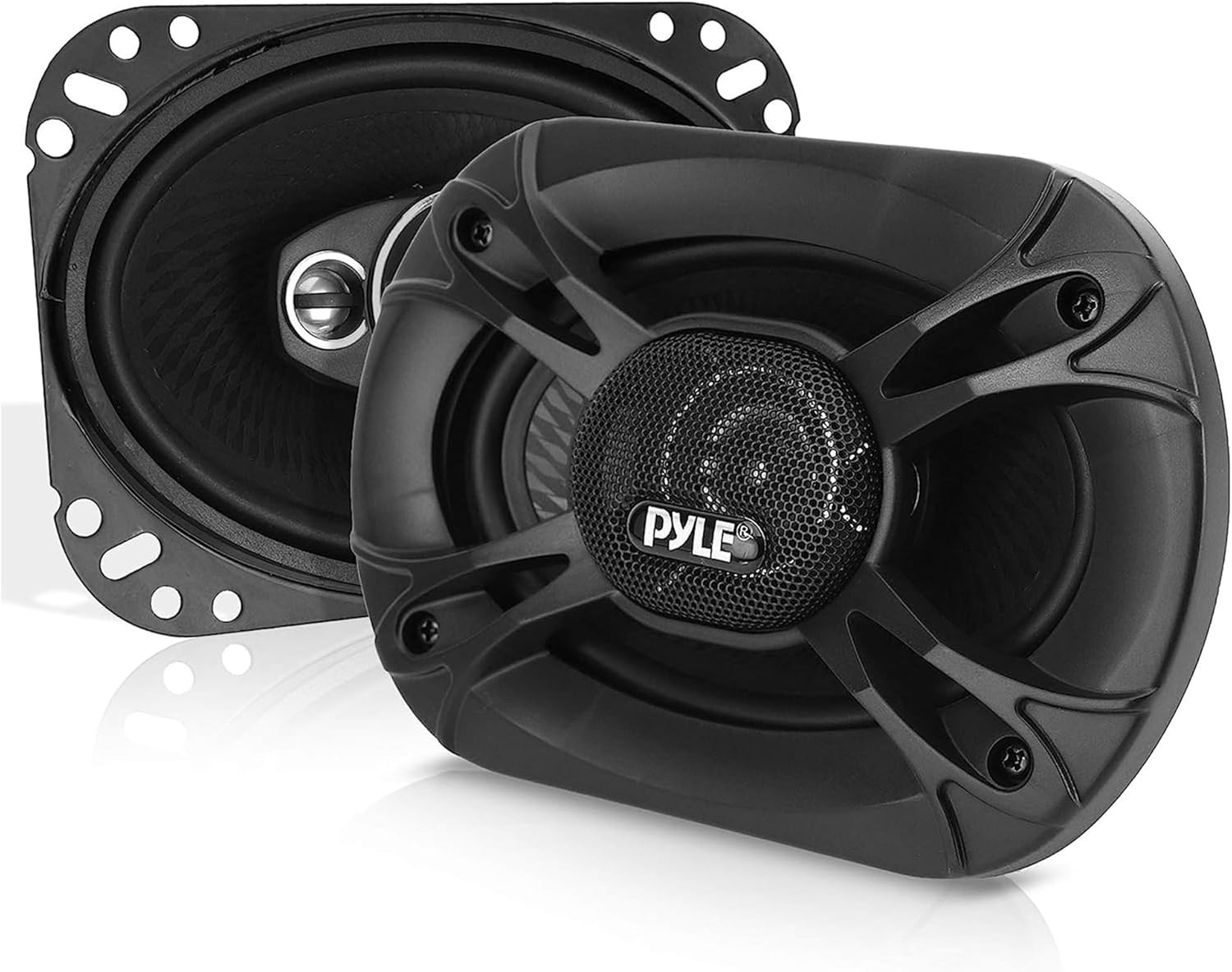 Pyle 4 Way 6x9 Inch 500 Watt Quadriaxial Loud Pro Audio Speaker  ( Set of 2)