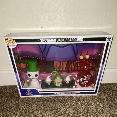 Funko Pop Moment Snowman Jack Carolers Disney Nightmare Before Christmas